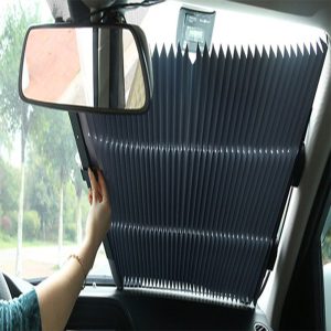 RÈM CHE NẮNG KÍNH LÁI CHO Ô TÔ, CO DÃN XẾP GỌN GÀNG