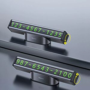 BẢNG SỐ ĐIỆN THOẠI DẠ QUANG BASEUS DÙNG TRÊN XE HƠI B502