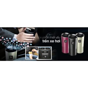 MÁY LỌC KHÔNG KHÍ Ô TÔ SHARP IG-GC2E-B, IG-GC2E-N, IG-NX2E-A, IG-NX2E-B, IG-NX2E-W VỚI THIẾT KẾ NHỎ GỌN