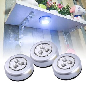 ĐÈN LED DÁN CỐP XE Ô TÔ, DÁN TRẦN XE SỬ DỤNG PIN AAA, GIÚP TIẾT KIỆM ĐIỆN